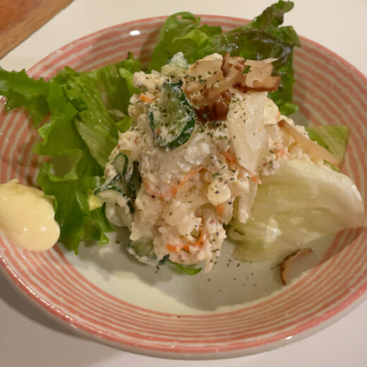 牛三郎　ポテサラ